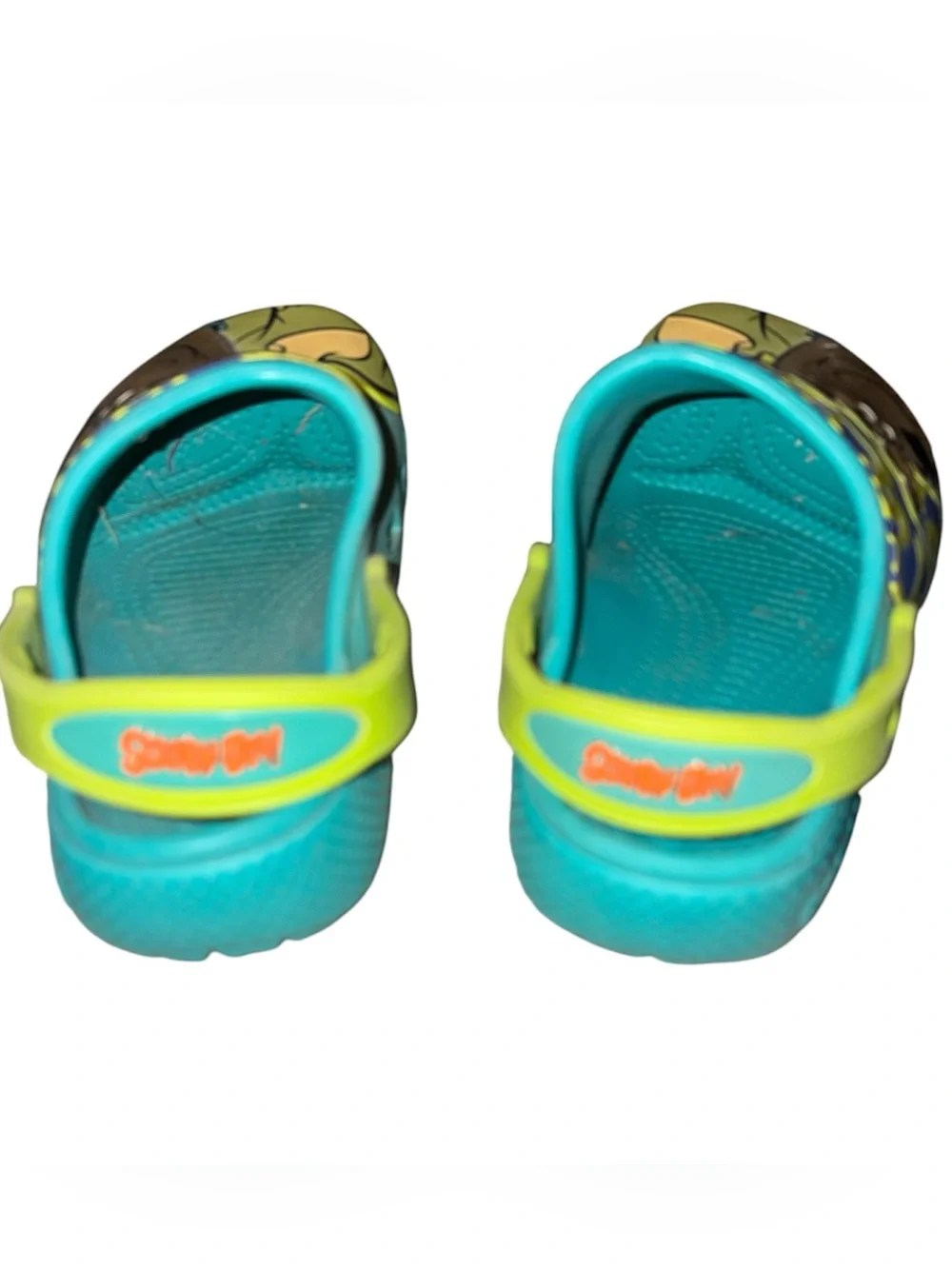 Shaggy + Scooby Doo kids size 1 Crocs